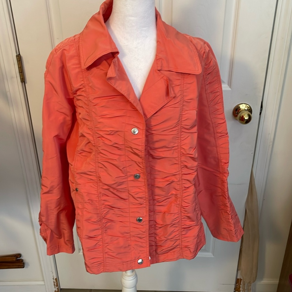 ZENERGY BY CHICO’S JACKET SIZE 2 (10-12) LARGE NWOT